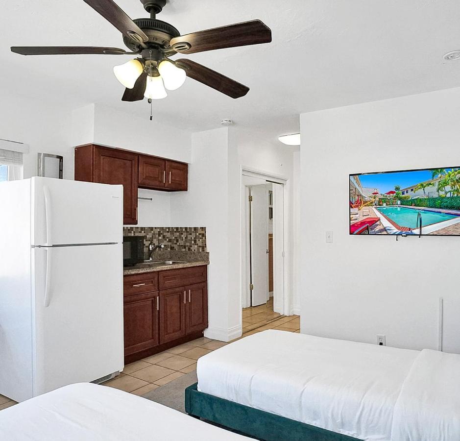 Ferienwohnung Coast Studio Free Parking Pool Near Beach Dania Beach Exterior foto