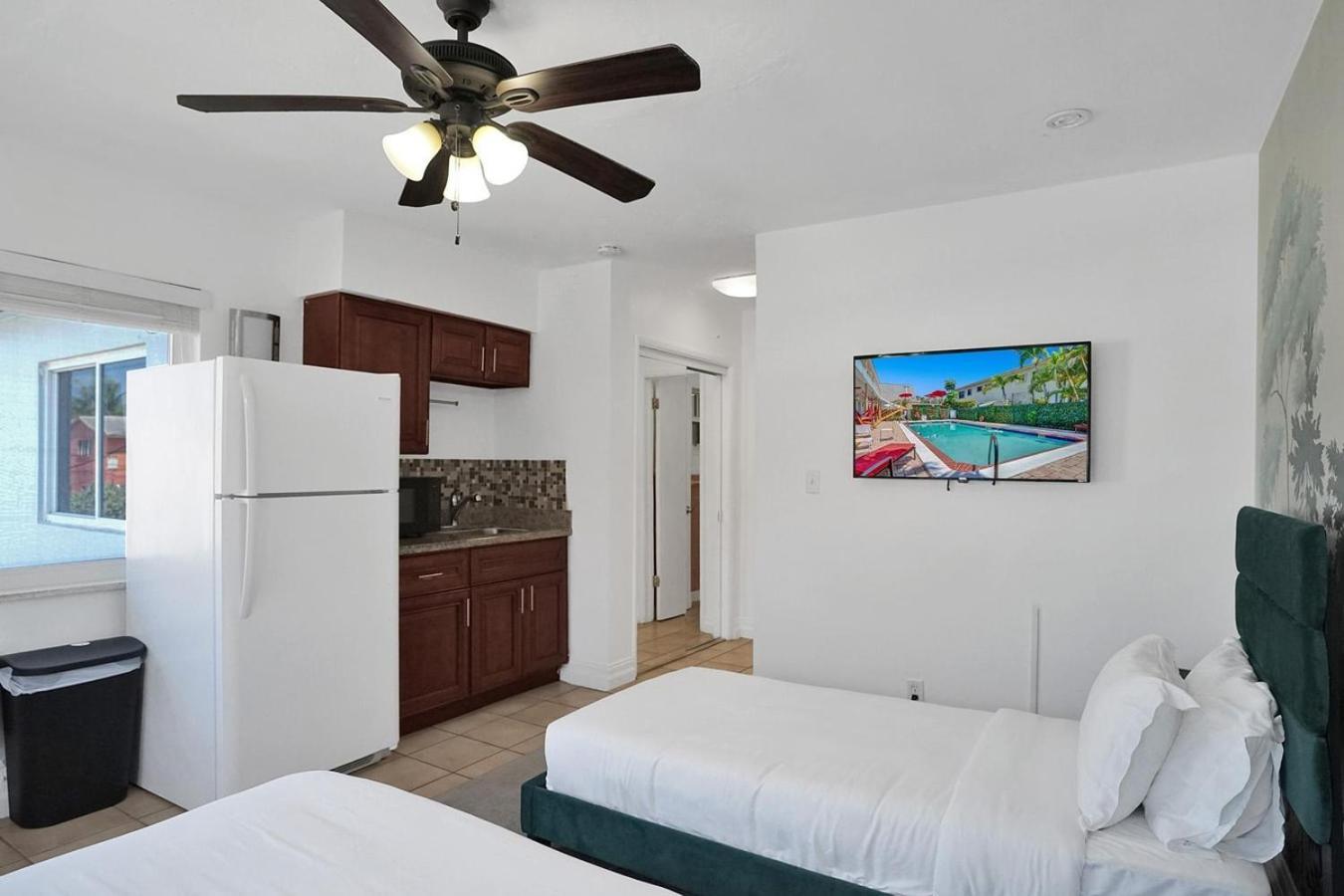 Ferienwohnung Coast Studio Free Parking Pool Near Beach Dania Beach Exterior foto